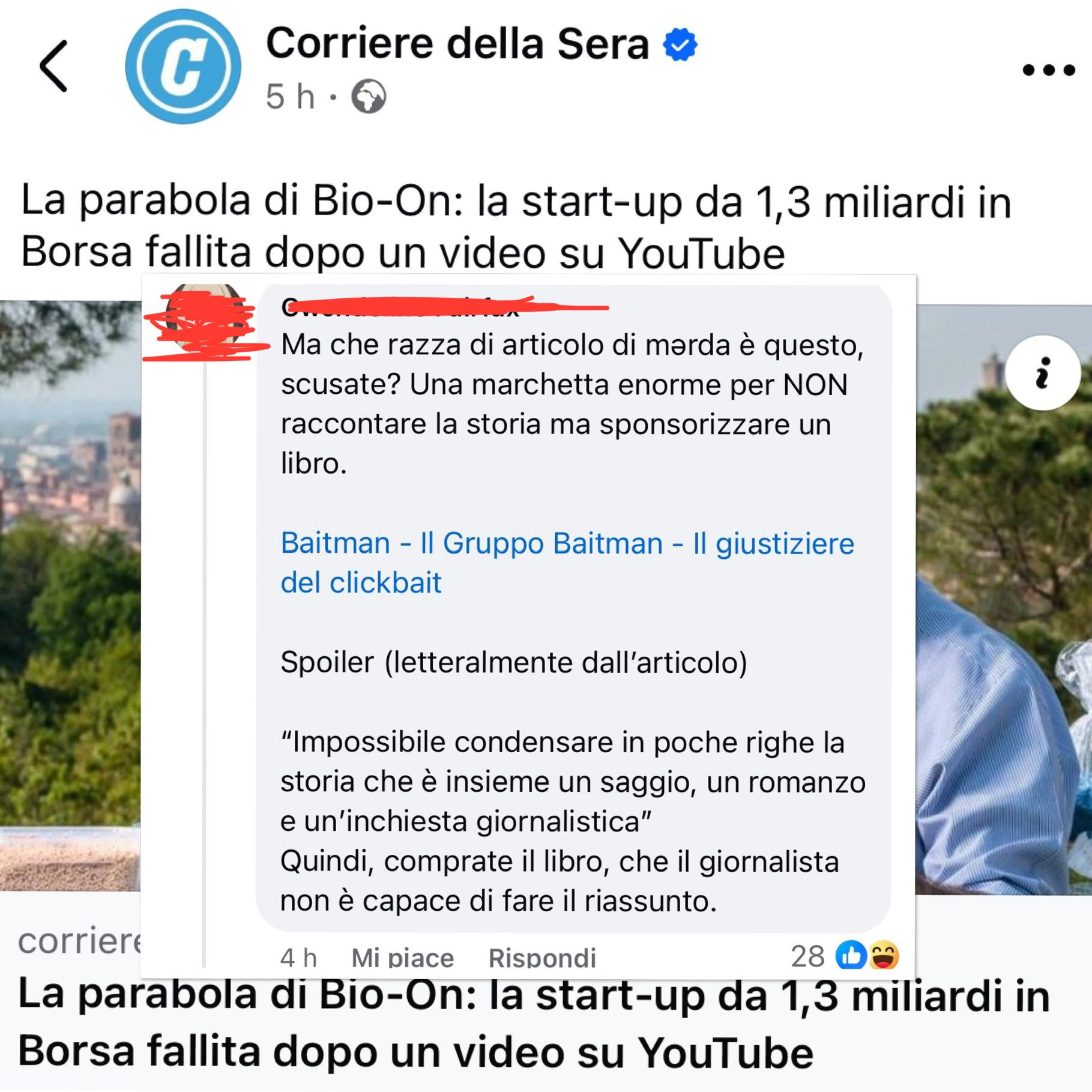 Read more about the article Corriere della Sera