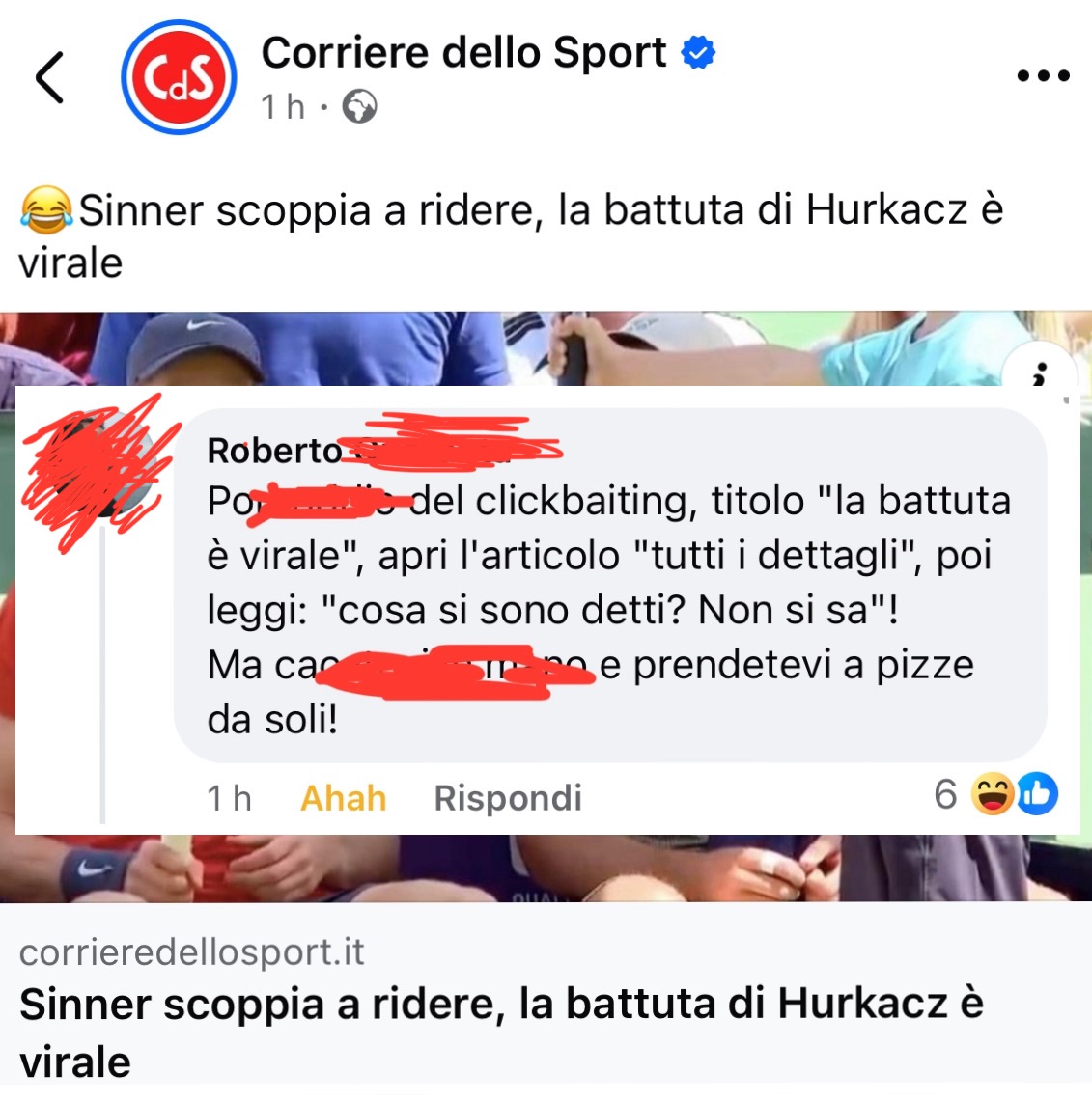 Read more about the article Corriere dello Sport