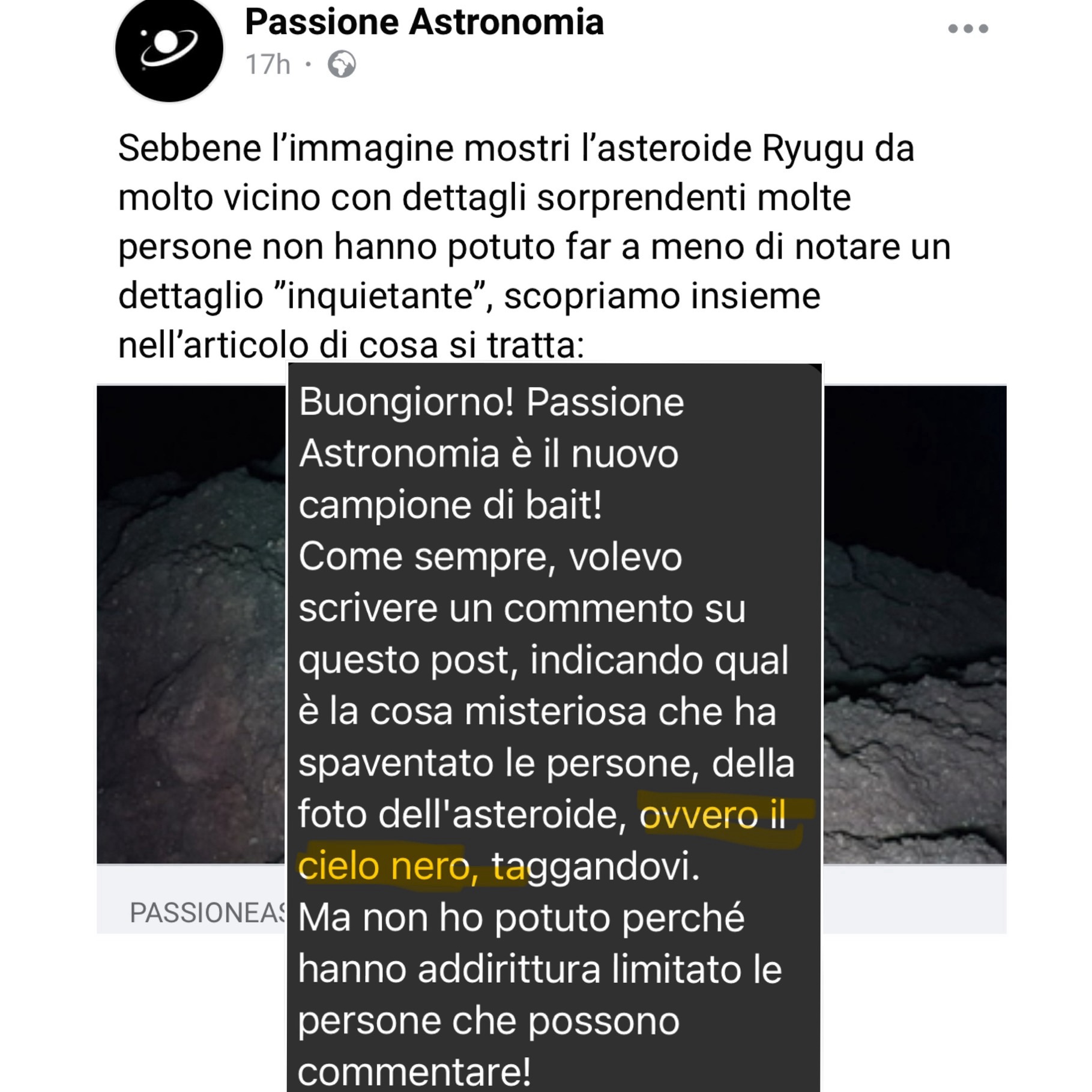 Read more about the article Passione Astronomia